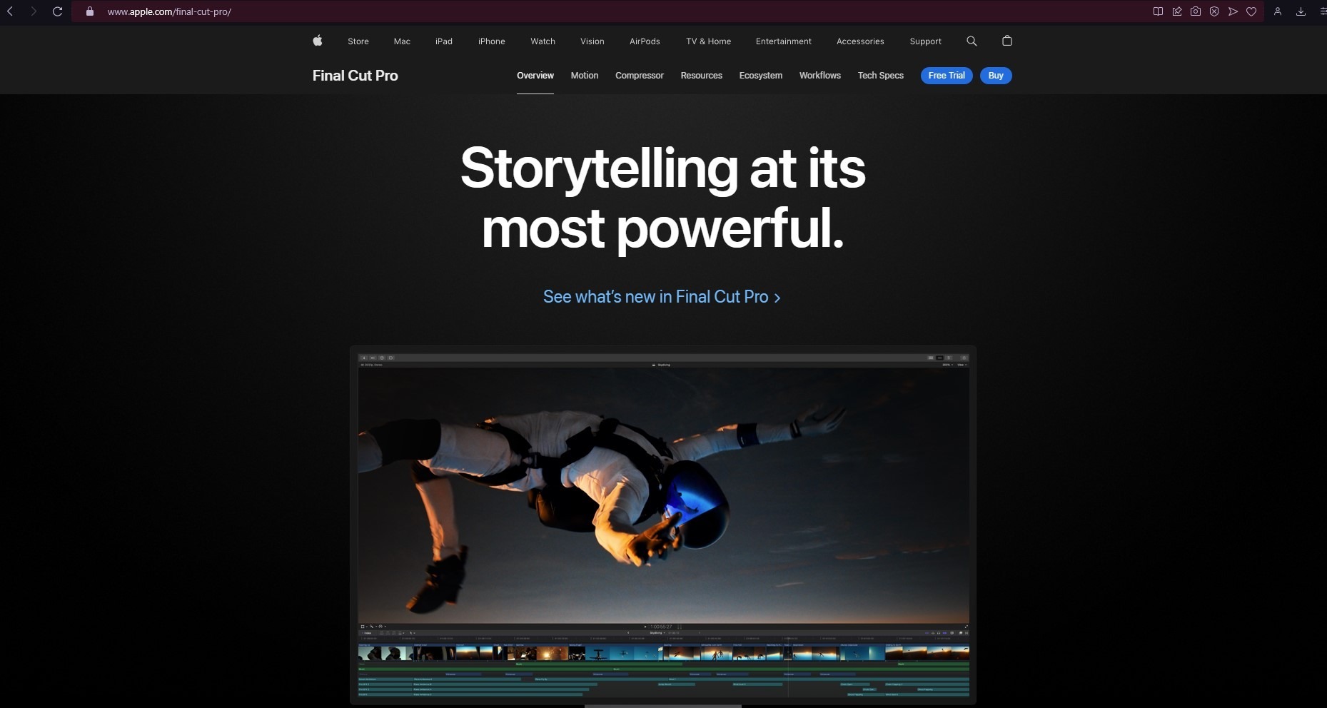 Apple Final Cut Pro Video Editor in 2024