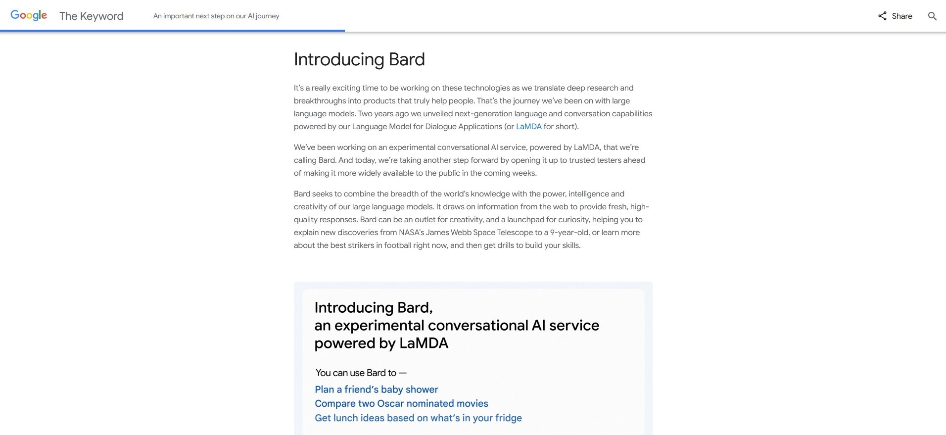 Bard AI: Google’s Answer to Real-Time Conversational AI