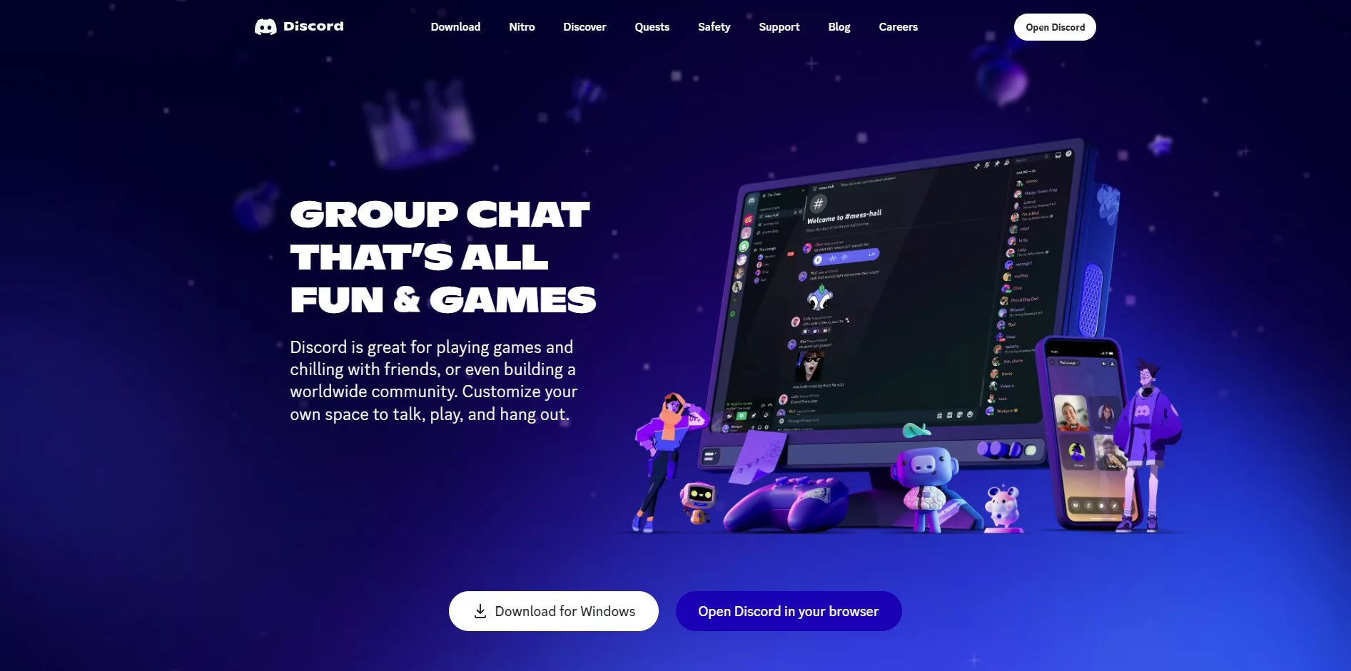 Discord - Group Chat That's All Fun & Games