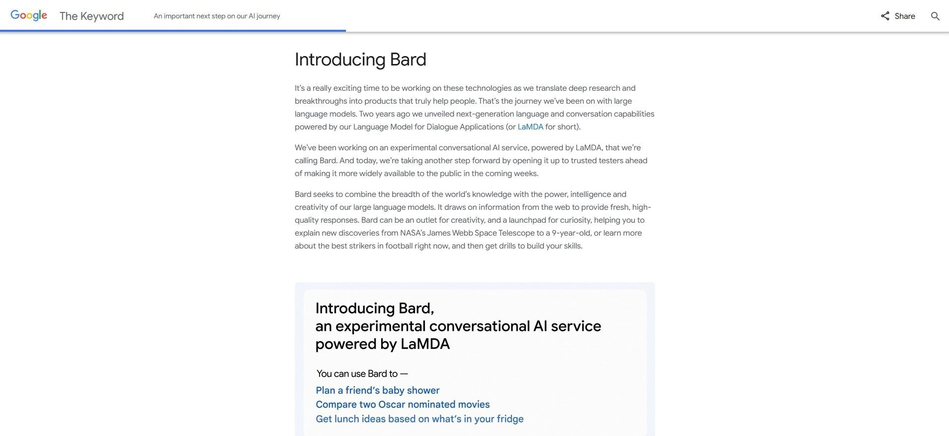 Bard AI: Google’s Answer to Real-Time Conversational AI