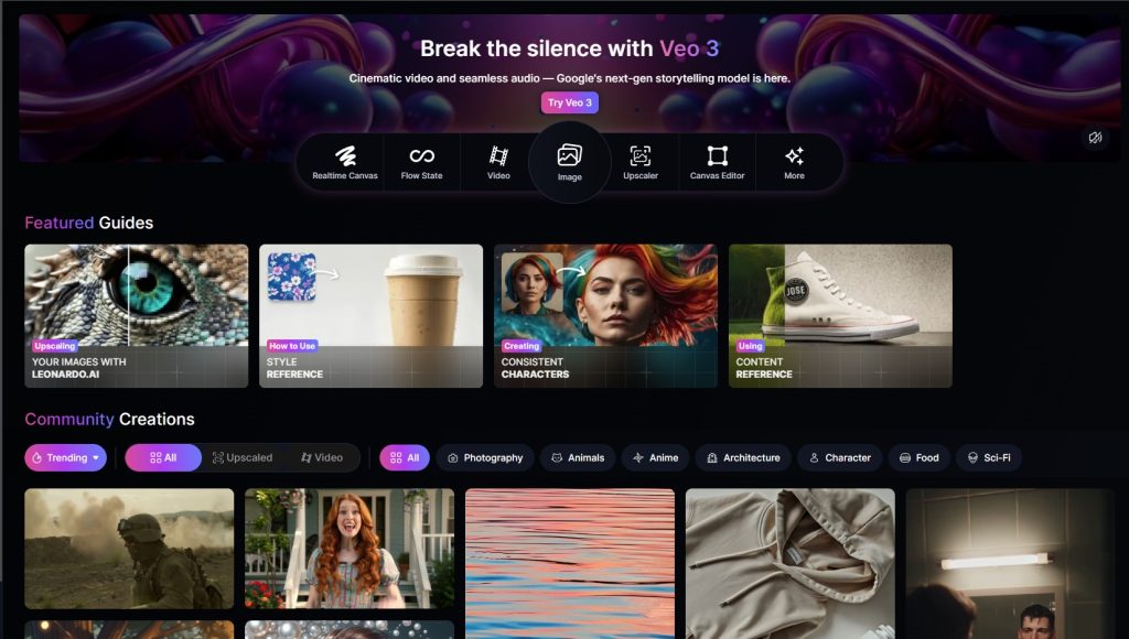 Leonardo AI: Break the Silence with Veo 3